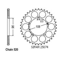 Rozeta pro Aprilia 25074CZ40